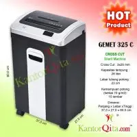 Penghancur Kertas Paper Shredder GEMET 325 C