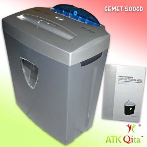 Mesin Penghancur Dokumen Kertas CD GEMET 500CD Tampak Samping 1 Mesin Penghancur Dokumen Kertas CD GEMET 500CD Tampak Samping