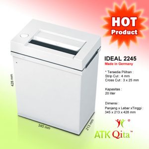 Mesin Penghancur Kertas Paper Shredder IDEAL 2245 1 Mesin Penghancur Kertas Paper Shredder IDEAL 2245