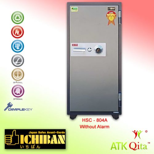 Brankas ICHIBAN HSC-804A Dial Safe Tahan Api