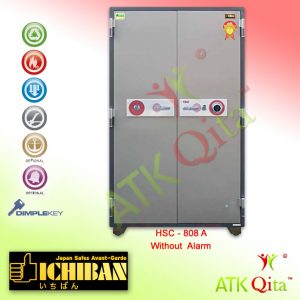 Brankas ICHIBAN HSC-808A Tahan Api Tanpa Alarm 1 Brankas ICHIBAN HSC-808A Tahan Api Tanpa Alarm
