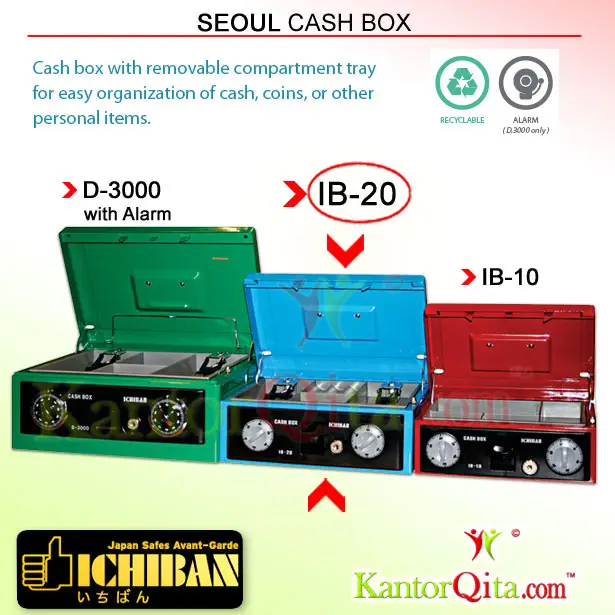 Cash Box ICHIBAN IB-20 Seoul Cash Box