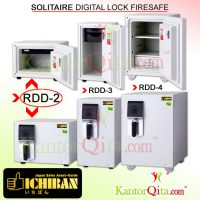 Brankas ICHIBAN RDD-2 Solitaire Digital Tahan Api