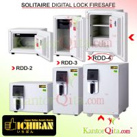 Brankas ICHIBAN RDD-4 Solitaire Digital Tahan Api