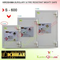Brankas ICHIBAN S-600 Hiroshima Kuat Tahan Api dan Maling