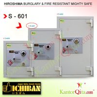 Brankas ICHIBAN S-601 Hiroshima Kuat Tahan Api dan Maling