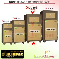 Brankas ICHIBAN UL-100 Rome Drawer To Trap Firesafe