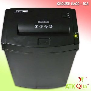 Mesin Penghancur Kertas Paper Shredder SECURE EzSC-10A Tampak Atas 1
